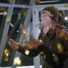 JoeyPieFace: Nice cake in the face on The Challenge