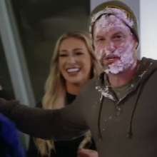 JoeyPieFace: Nice cake in the face on The Challenge