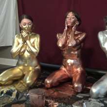 Jayce: Jingle "Belles" 3 Girl Mehron Total Coverage+giant Pic Set!