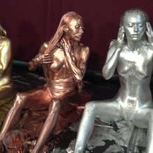 Jayce: Jingle "Belles" 3 Girl Mehron Total Coverage+giant Pic Set!