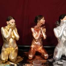 Jayce: Jingle "Belles" 3 Girl Mehron Total Coverage+giant Pic Set!
