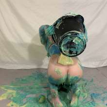RevSlymsford: Kaydens Blue Frosting and Custard Erotic Solo Play