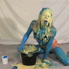 RevSlymsford: Kaydens Blue Frosting and Custard Erotic Solo Play