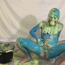 RevSlymsford: Kaydens Blue Frosting and Custard Erotic Solo Play
