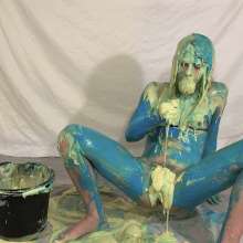 RevSlymsford: Kaydens Blue Frosting and Custard Erotic Solo Play