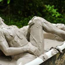 dlodoski: Annabelle Enjoys Erotic Mud Tub Glamour--Photos