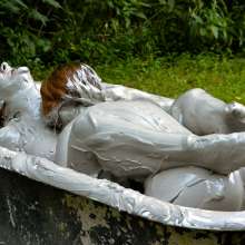dlodoski: Kendra and Sarah in the Mud Tub--Photos