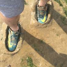 MuddySideUp: Muddy Blue Nike Mercurial's
