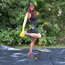 Lara_eurowam: Olga Is Back for Another Sexy Slime Video