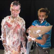 RevSlymsford: Pie Fight!  Arrogant Director Rafa Vs Star Model Cillian
