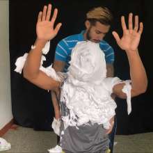 RevSlymsford: Pie Fight!  Arrogant Director Rafa Vs Star Model Cillian