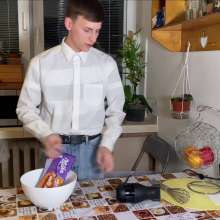 Your Wet Cat: Recipe for a Student Dinner and Its Consequ