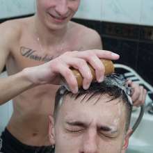 Wet Live Team: Ruslan and Artem Washed each Other to a Shine | Foam Day