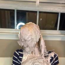 Slimed Models: Schoolgirl Scarlett Pied and Slimed