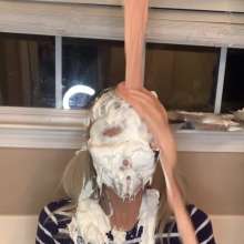 Slimed Models: Schoolgirl Scarlett Pied and Slimed