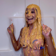 Slimed Models: Lalita Gets Rainbow Slimed!