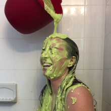 Slimed Models: $1 Clip of the Week: Angela's First Nasty Sliming