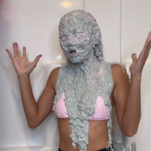 Slimed Models: Lalita Gets Fish Slimed