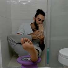 MessyGuys: Slime + Feet Licking, Latin Lover Paolo Covers Himself