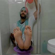 MessyGuys: Slime + Feet Licking, Latin Lover Paolo Covers Himself