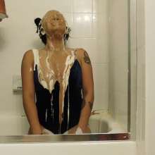 Slimed Models: Talia Slimed With Ice Cream