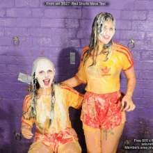 DungeonMasterOne: Red Shiny Shorts Mayhem with Honeysuckle and Maude!