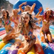 Bobographer: "Inflatable Pie Race" contest