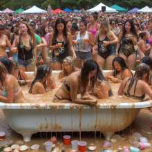 Bobographer: Tub in the Park--dough edition