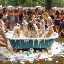 Bobographer: Tub in the Park series--what should the next substance be?