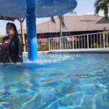Hikari-Studio-Wam: A Day at the Pool Dressed As a Secretary