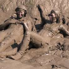 DungeonMasterOne: Adidas Badge Of Sport Mudbath!