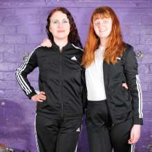 DungeonMasterOne: Adidas Custard Tracksuits with Honeysuckle and Miss Abigail