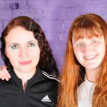 DungeonMasterOne: Adidas Custard Tracksuits with Honeysuckle and Miss Abigail