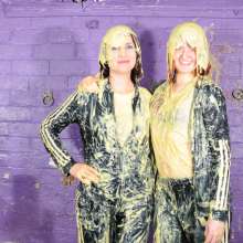 DungeonMasterOne: Adidas Custard Tracksuits with Honeysuckle and Miss Abigail