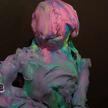 AngieWAM: Angie Gets Neon Messy at a Party