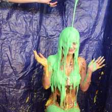 FunFilled Photography: Autumn's First Bikini Pie and Slime Trivia Challenge!