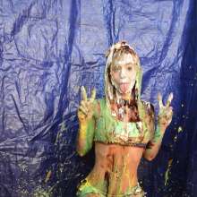 FunFilled Photography: Autumn's First Bikini Pie and Slime Trivia Challenge!