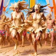 Bobographer: Caramel cream pies on the beach
