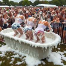 Bobographer: Tub in the Park--the original contest