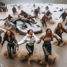 Rainman_666: Mud, winter clothing and cars...
