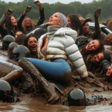 Rainman_666: Mud, winter clothing and cars...