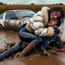 Rainman_666: Mud, winter clothing and cars...