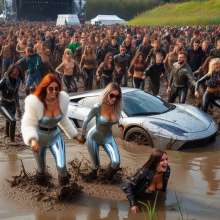 Rainman_666: Mud, winter clothing and cars...