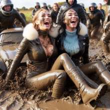 Rainman_666: Mud, winter clothing and cars...