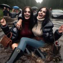 Rainman_666: Mud, winter clothing and cars...