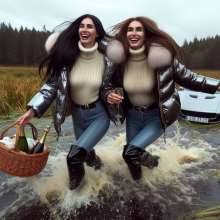 Rainman_666: Mud, winter clothing and cars...