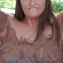 Dirty Muse: Cece Playing in the Mud