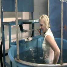 GungeTankBabes: Christina Dunked in the Yes or No Game