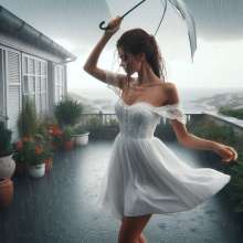 Sleazoid44: Damp (but not "wet") summer dresses