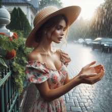 Sleazoid44: Damp (but not "wet") summer dresses